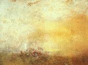 Joseph Mallord William Turner Sunrise with Sea Monsters oil on canvas